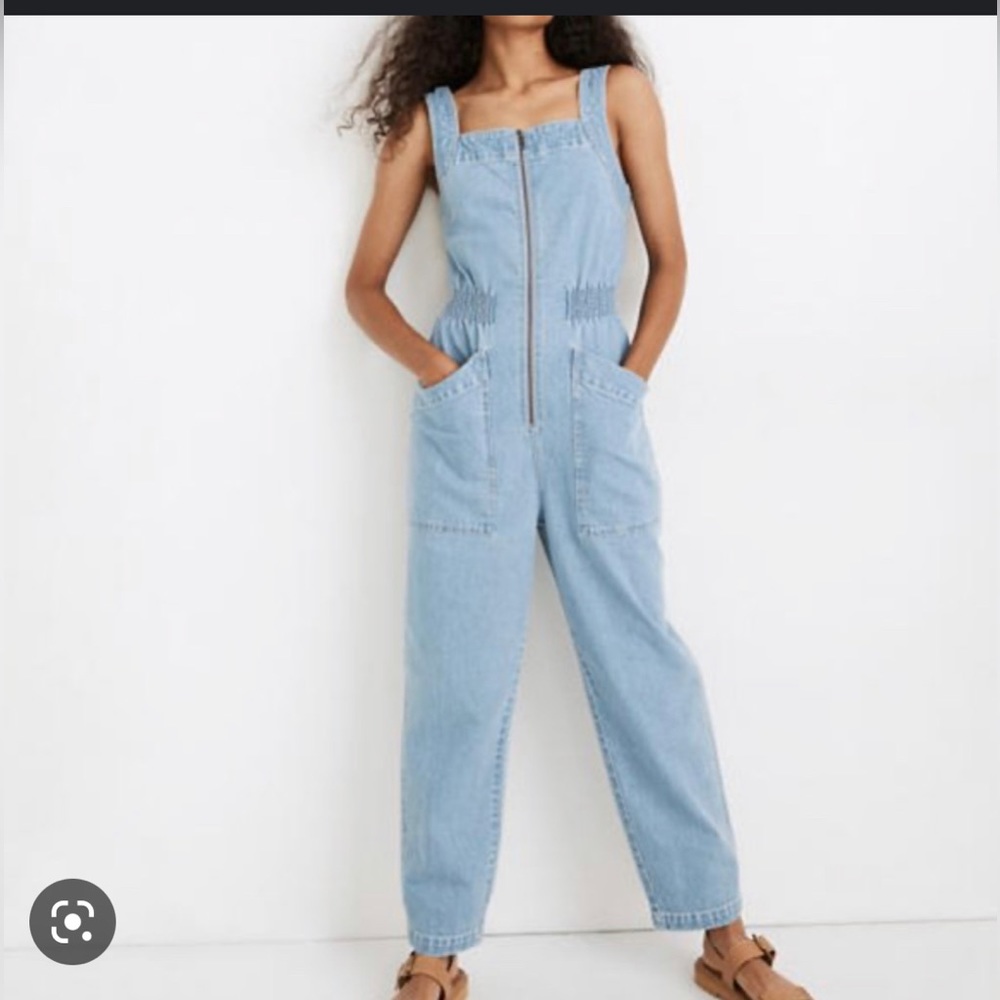 madewell denim jumper small